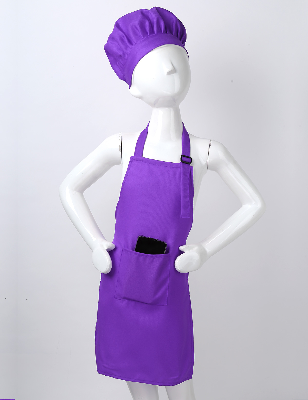 Adjustable Chef Apron And Hat  - Baking Kitchen Set Up 评论和价格