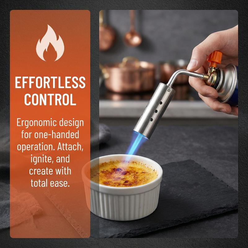 Butane Gas Torch Adjustable Co - Kitchen Baking Torch 评论和价格