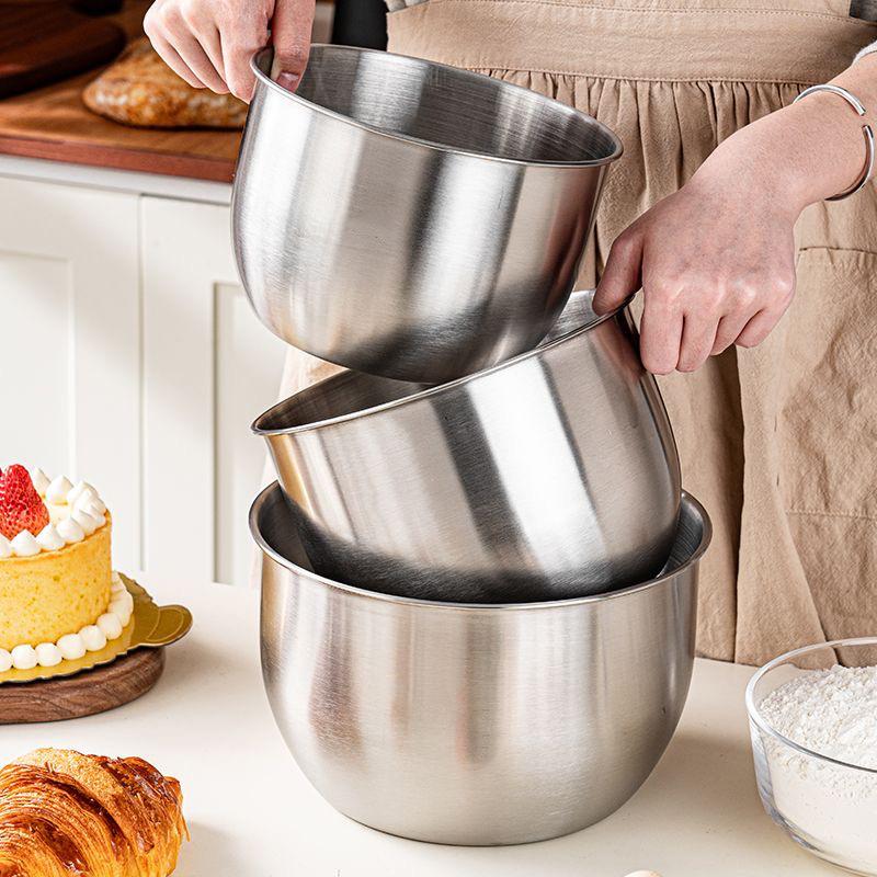 1Pc Stainless Steel Mixing Bow - Baking Kitchen Design 评论和价格