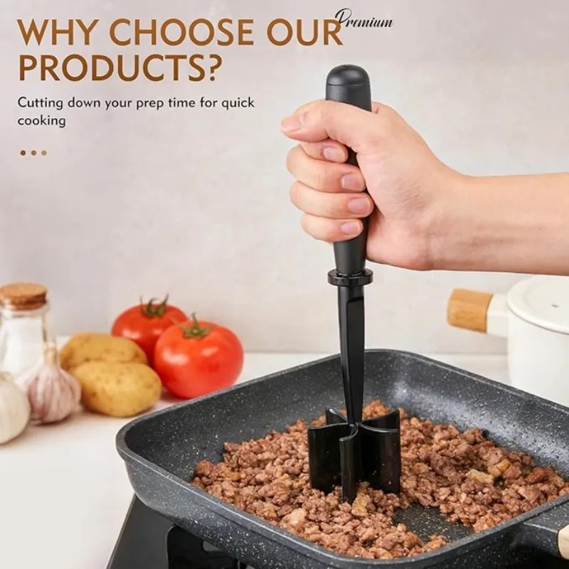 1pc Meat Chopper Handheld Meat - Kitchen Baking Blender 评论和价格