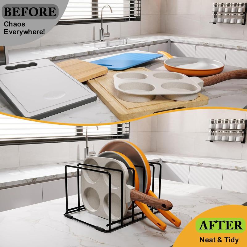Anti-slip Feet Organizer Bakin - Kitchen Baking Tray Organiser 评论和价格
