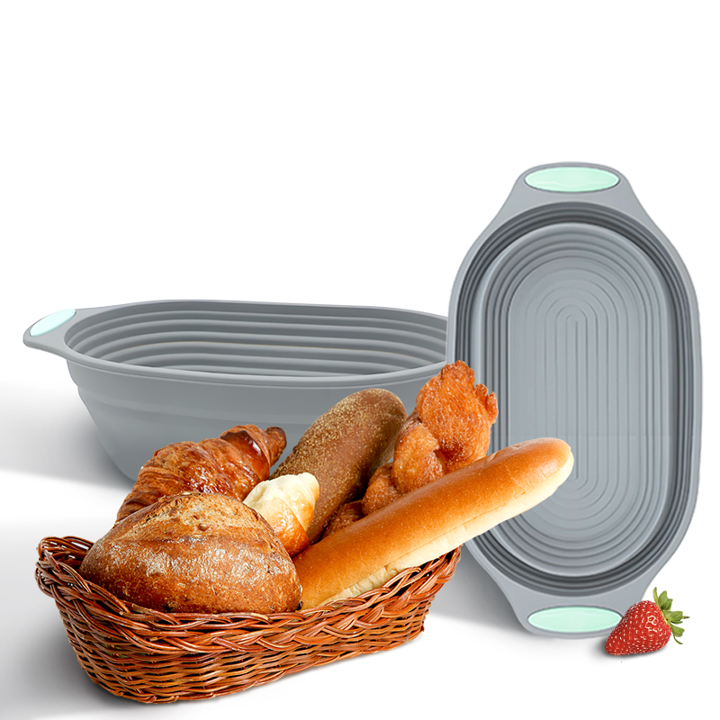 1PC Silicone Foldable Banneton - Kitchen Accessories For Baking 评论和价格
