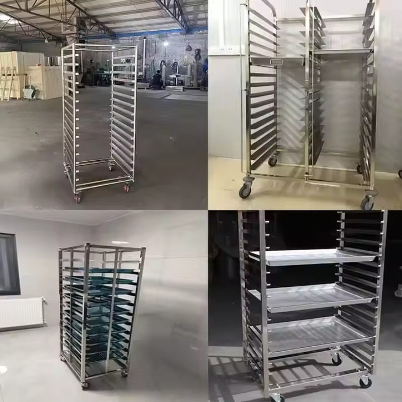 6 10 15 16 Tiers Stainless Ste - Kitchen Baking Cart 评论和价格