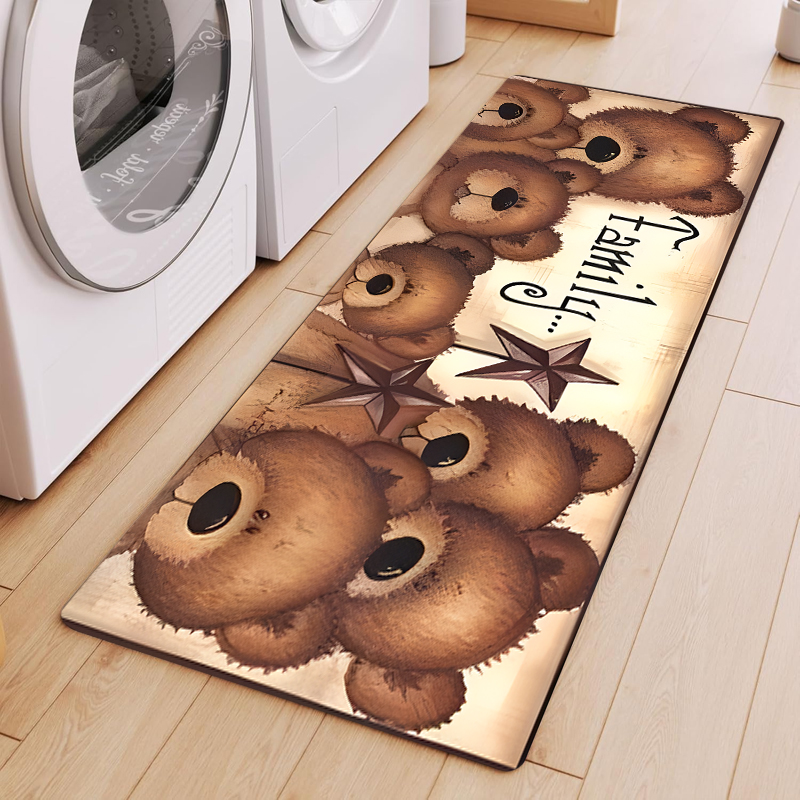 Red Check Border Cartoon Bakin - Kitchen Living Baking Mats 评论和价格