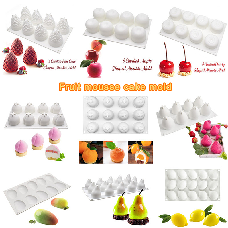 Food-Grade Silicone Fruit Seri - Kitchen Accessories For Baking 评论和价格