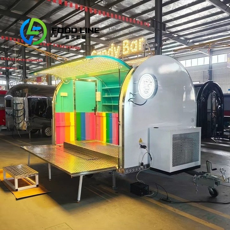 Customized Trailers Mobile Sma - Kitchen Baking Cart 评论和价格