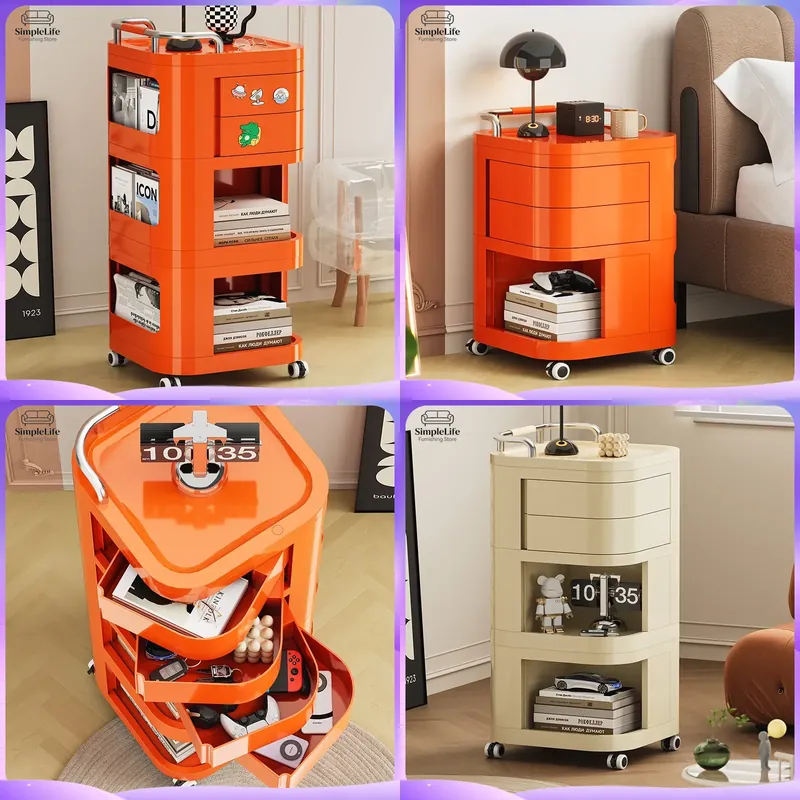 Kitchen Cart with Wheels Rolli - Kitchen Baking Cart 评论和价格