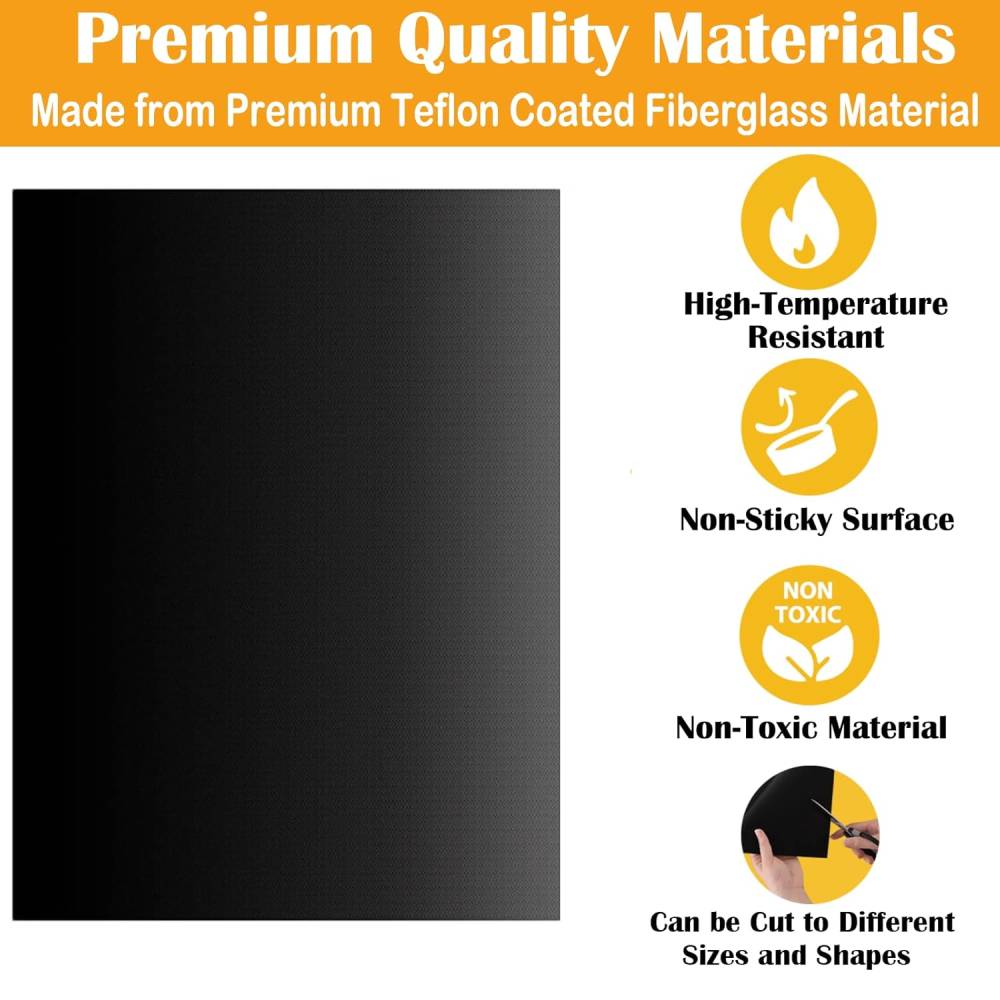 1-10PCS BBQ Grill Mat Non-stic - Kitchen Baking Tray Organiser 评论和价格
