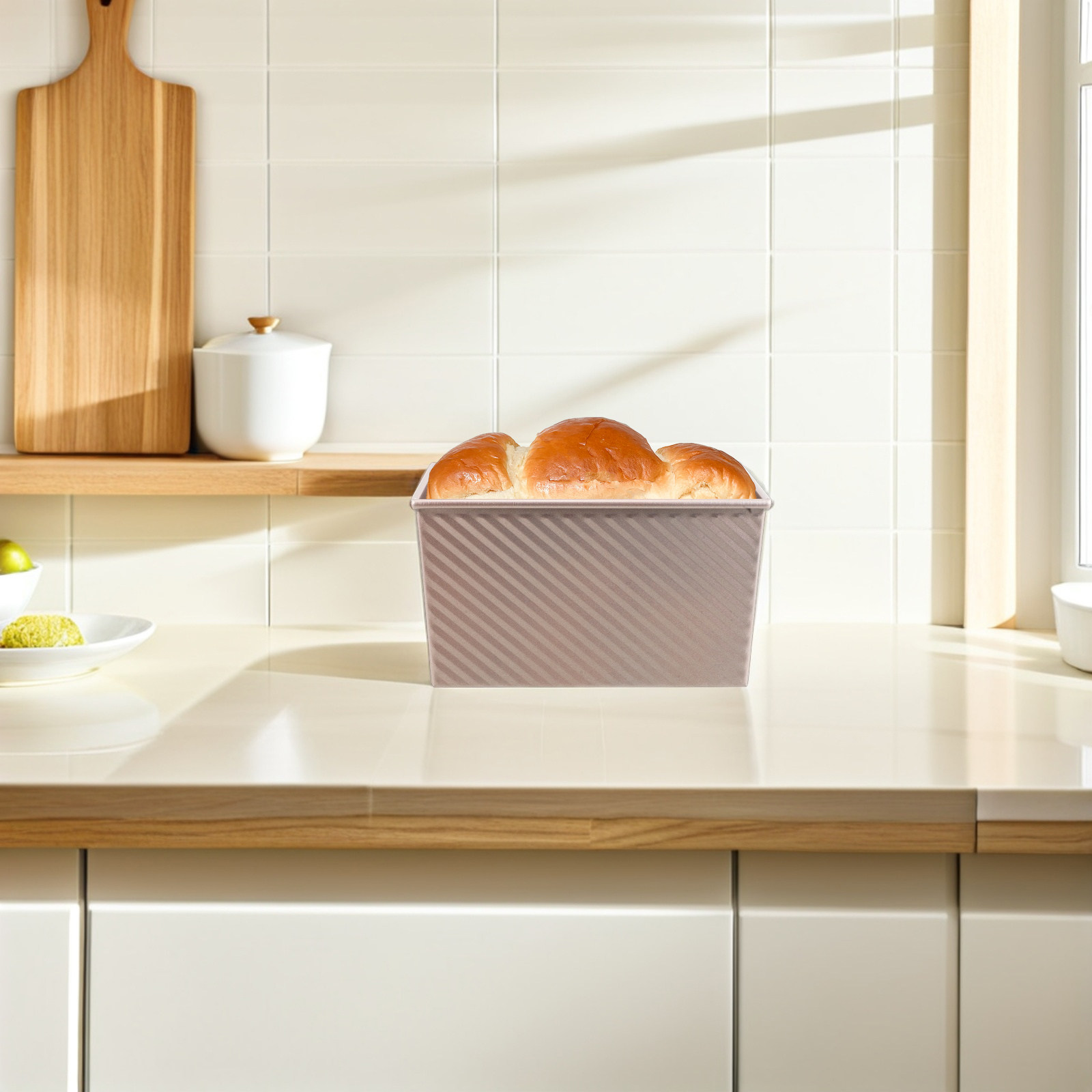 Non-Stick Rectangular Toast Pa - Kitchen Baking Pan 评论和价格