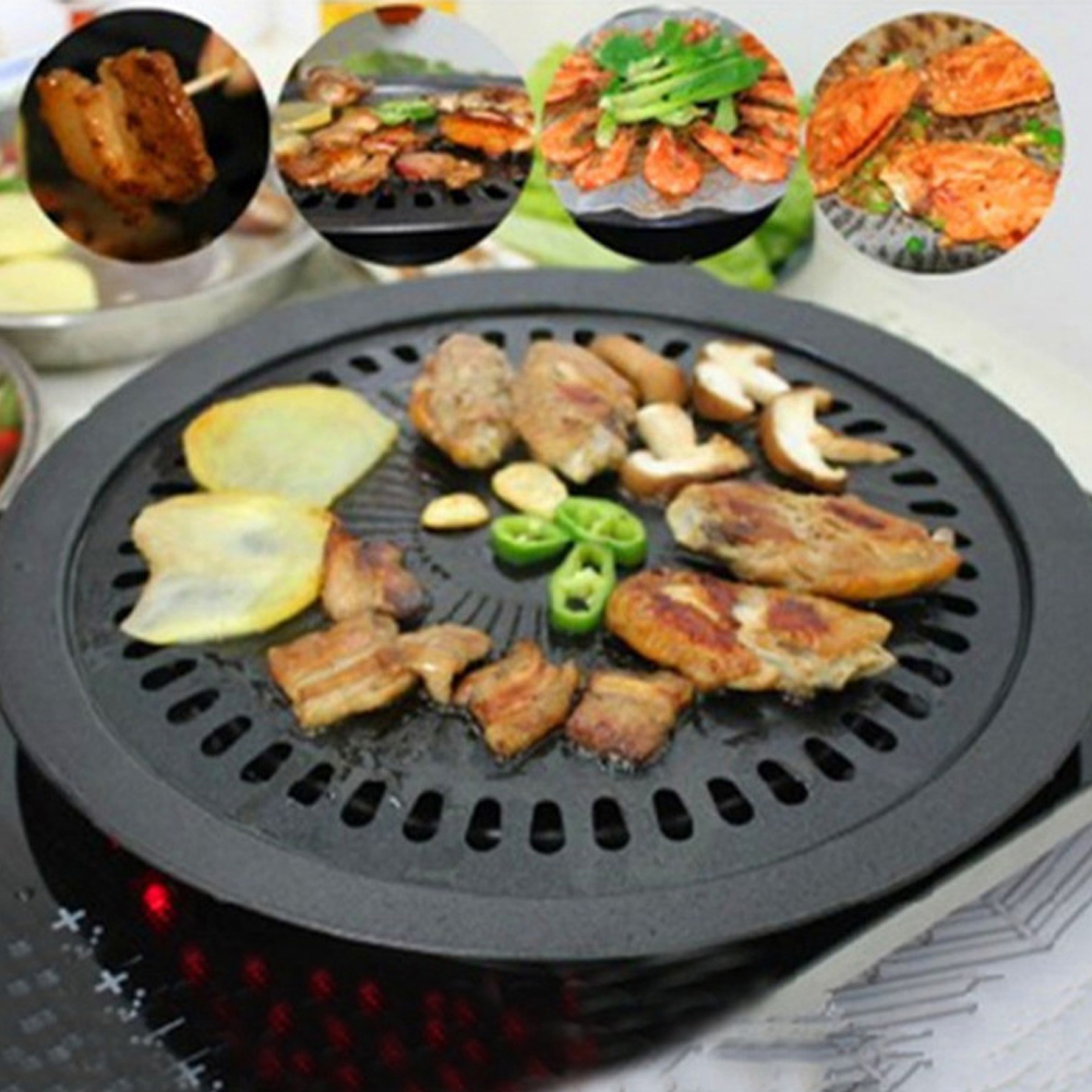 Smokeless Barbecue Grill Pan G - Kitchen Baking Tray Organiser 评论和价格