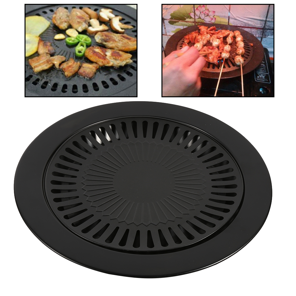 Smokeless Barbecue Grill Pan G - Kitchen Baking Tray Organiser 评论和价格