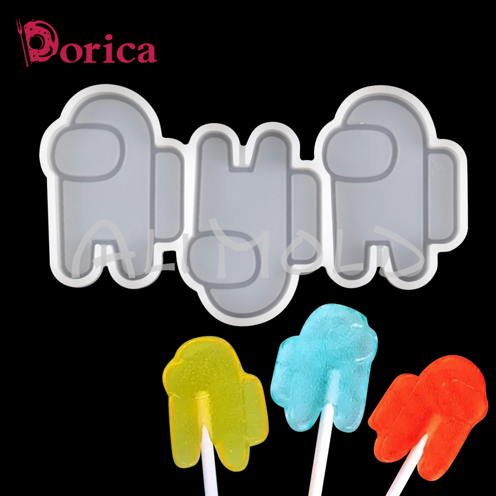 3 Cell Robot Shape Epoxy Silic - Kitchen Robot Baking 评论和价格
