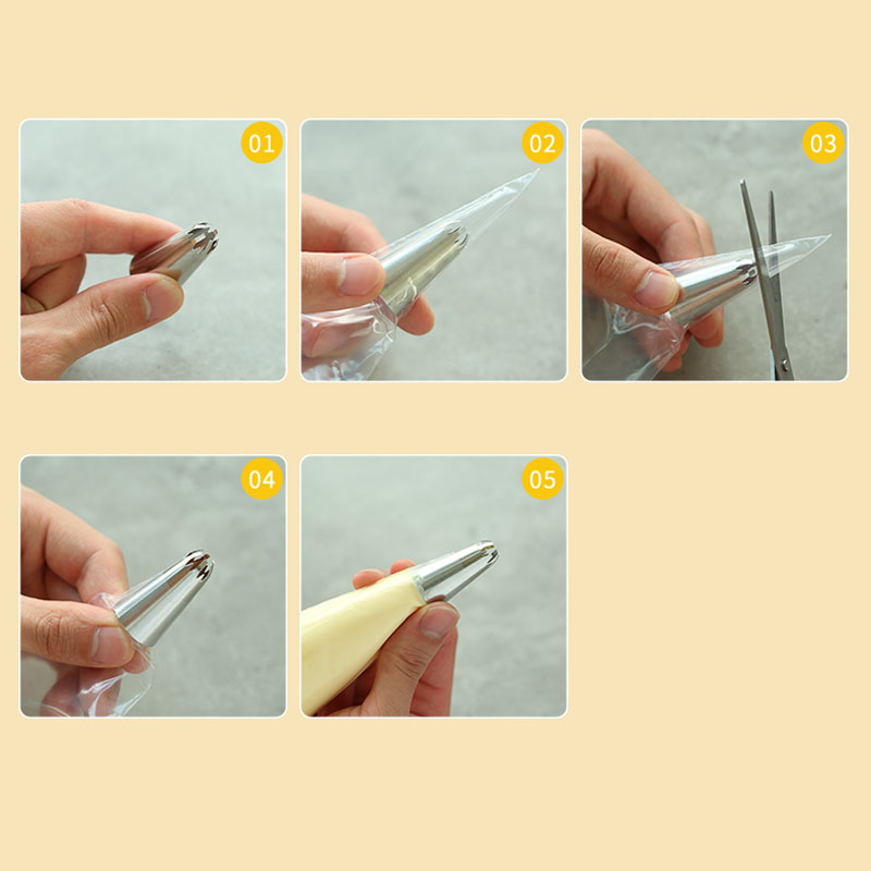 100pcs Thicken Disposable Past - Piping Bag Disposable 评论和价格