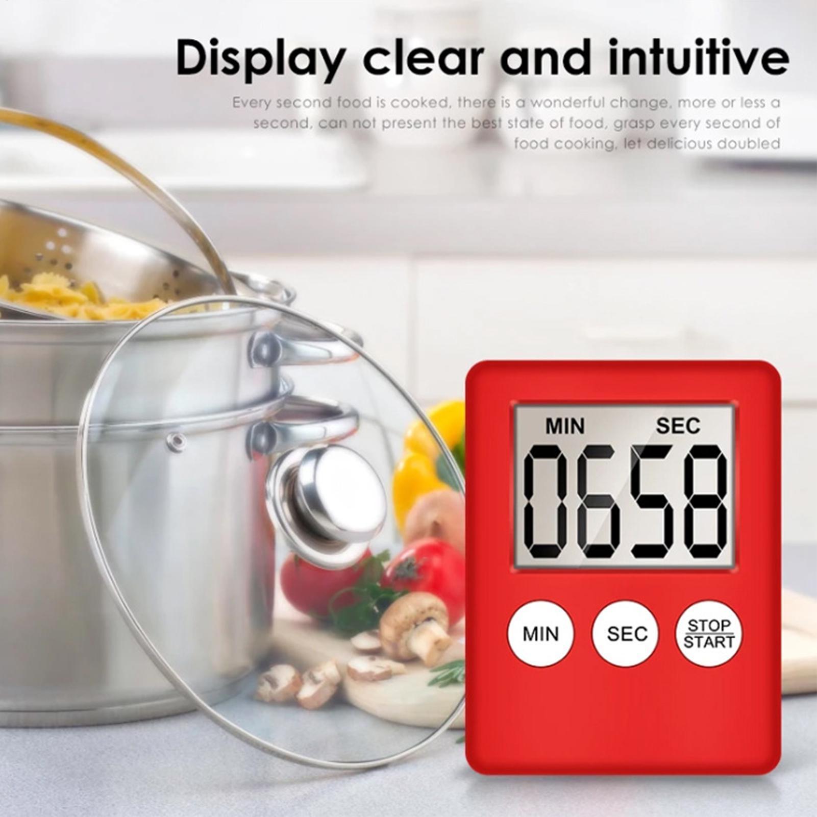 Magnetic Kitchen Timer Digital - Baking Kitchen Set Up 评论和价格