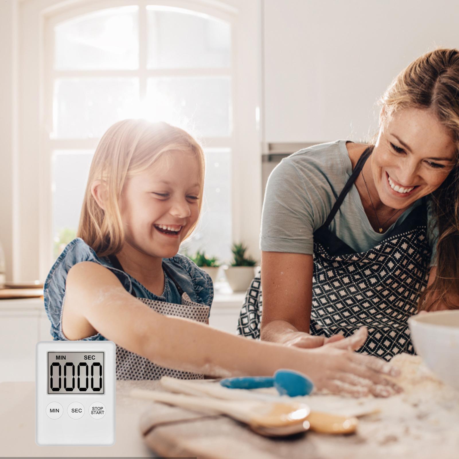 Magnetic Kitchen Timer Digital - Baking Kitchen Set Up 评论和价格