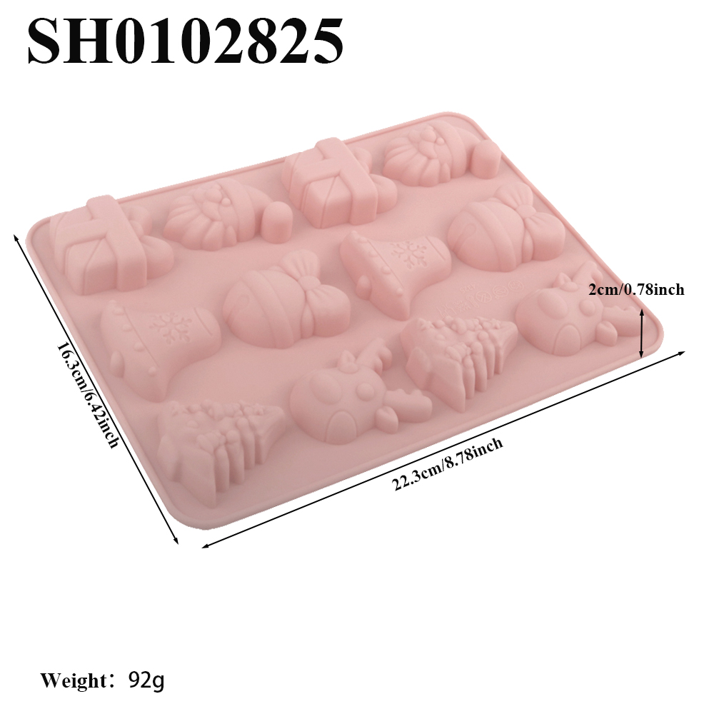 Christmas Element Silicone Cho - Baking Kitchen Design 评论和价格