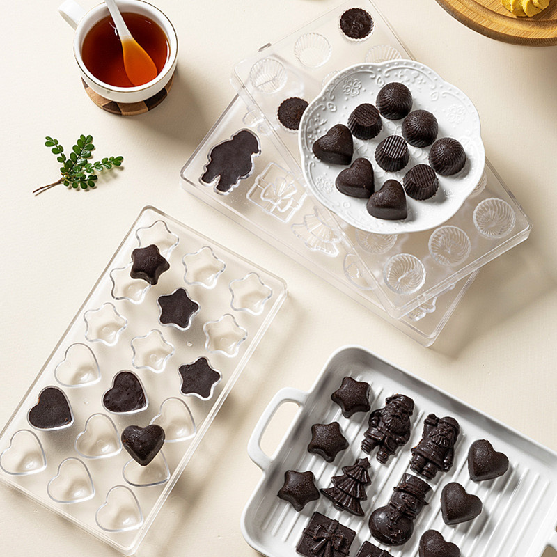 Plastic Chocolate Molds PS Tra - Kitchen Baking Supplies 评论和价格