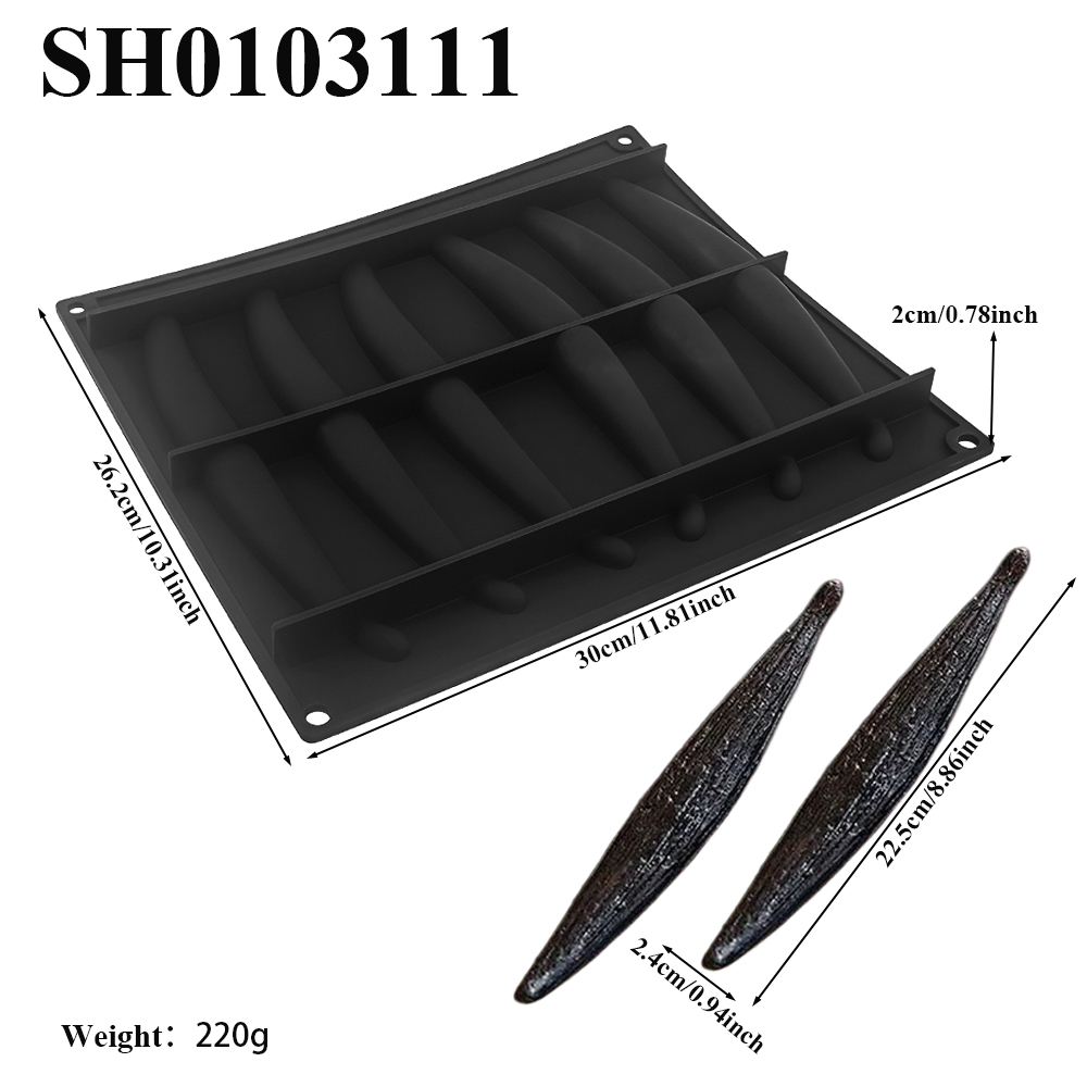 1 or 6 or 10-Cell Vanilla Pod  - Baking Kitchen Design 评论和价格