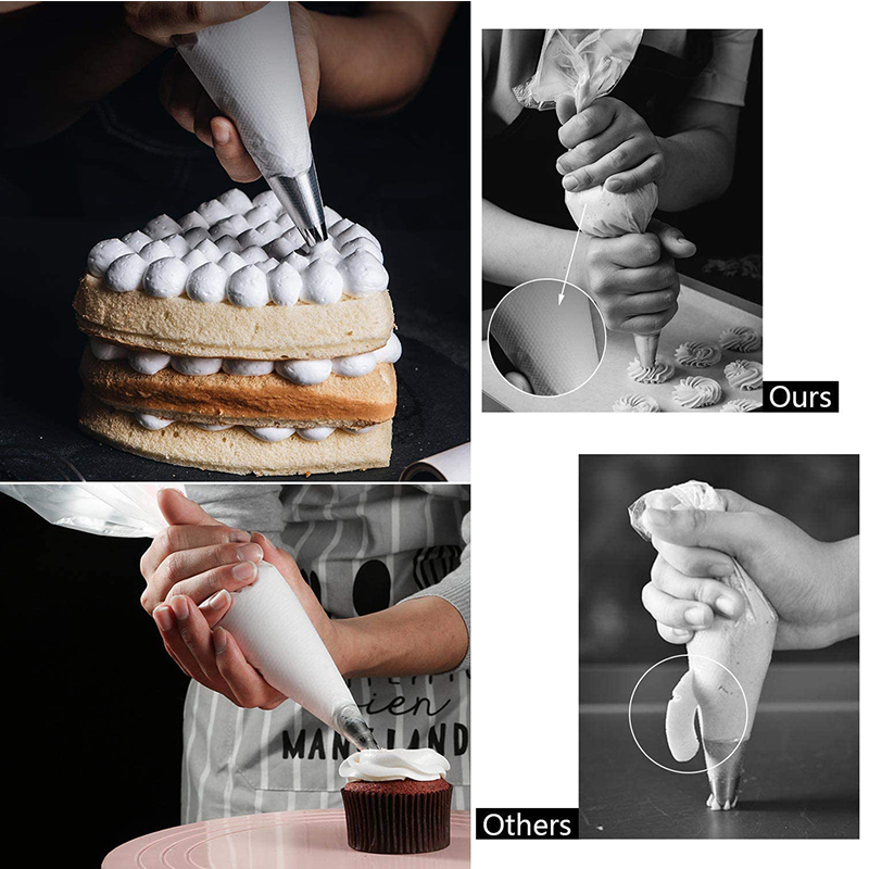 LMETJMA 100 Pcs Piping Bags Up - Piping Bag Disposable 评论和价格