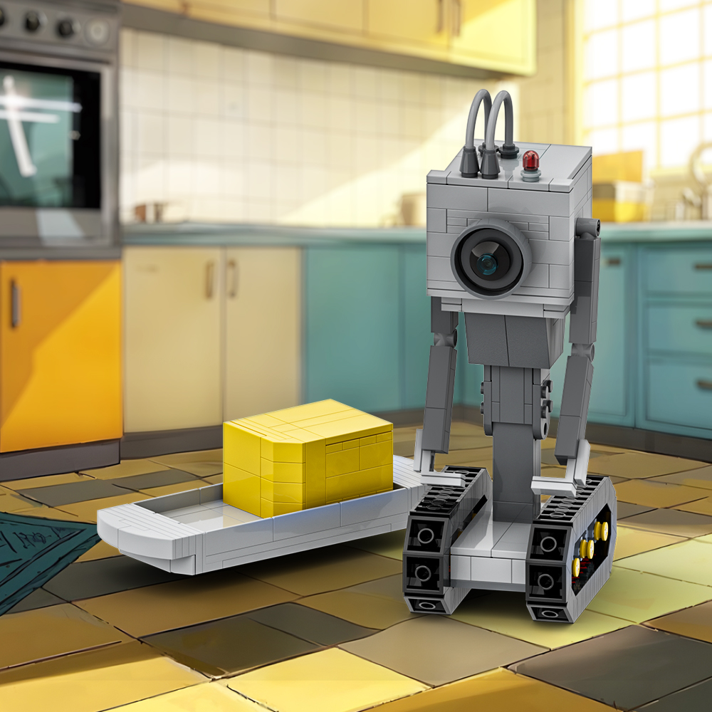 MOC Rick's Butter Robot Model  - Kitchen Robot Baking 评论和价格