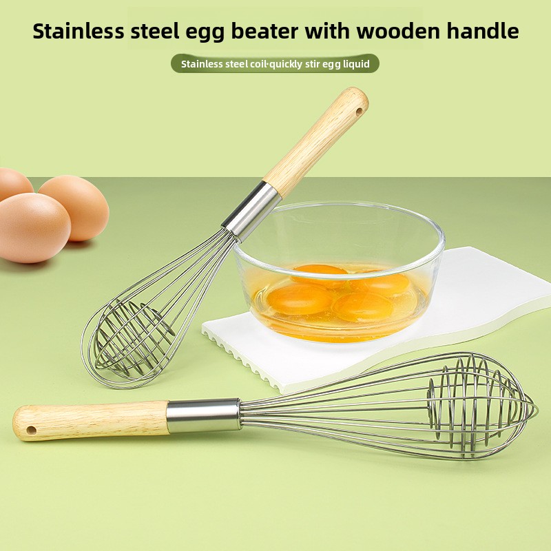 10/12 Inch Wooden Handle Stain - Kitchen Baking Blender 评论和价格