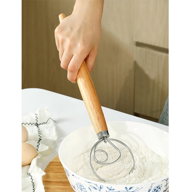 13inch Danish Dough Whisk Stai - Kitchen Baking Blender 评论和价格