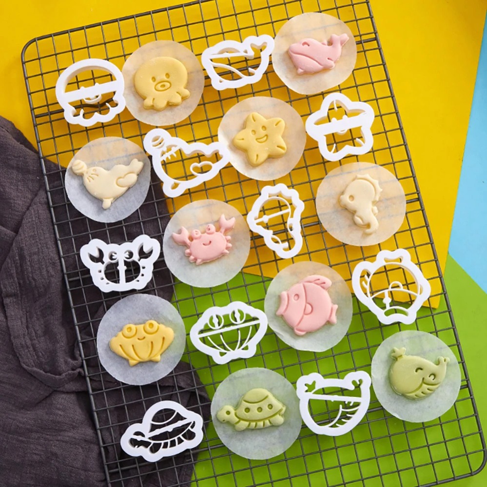 Marine Animals Cookie Cutters  - Kitchen Baking Supplies 评论和价格