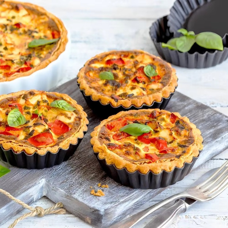1pc Removable Bottom Fluted Ta - Kitchen Baking Pan 评论和价格