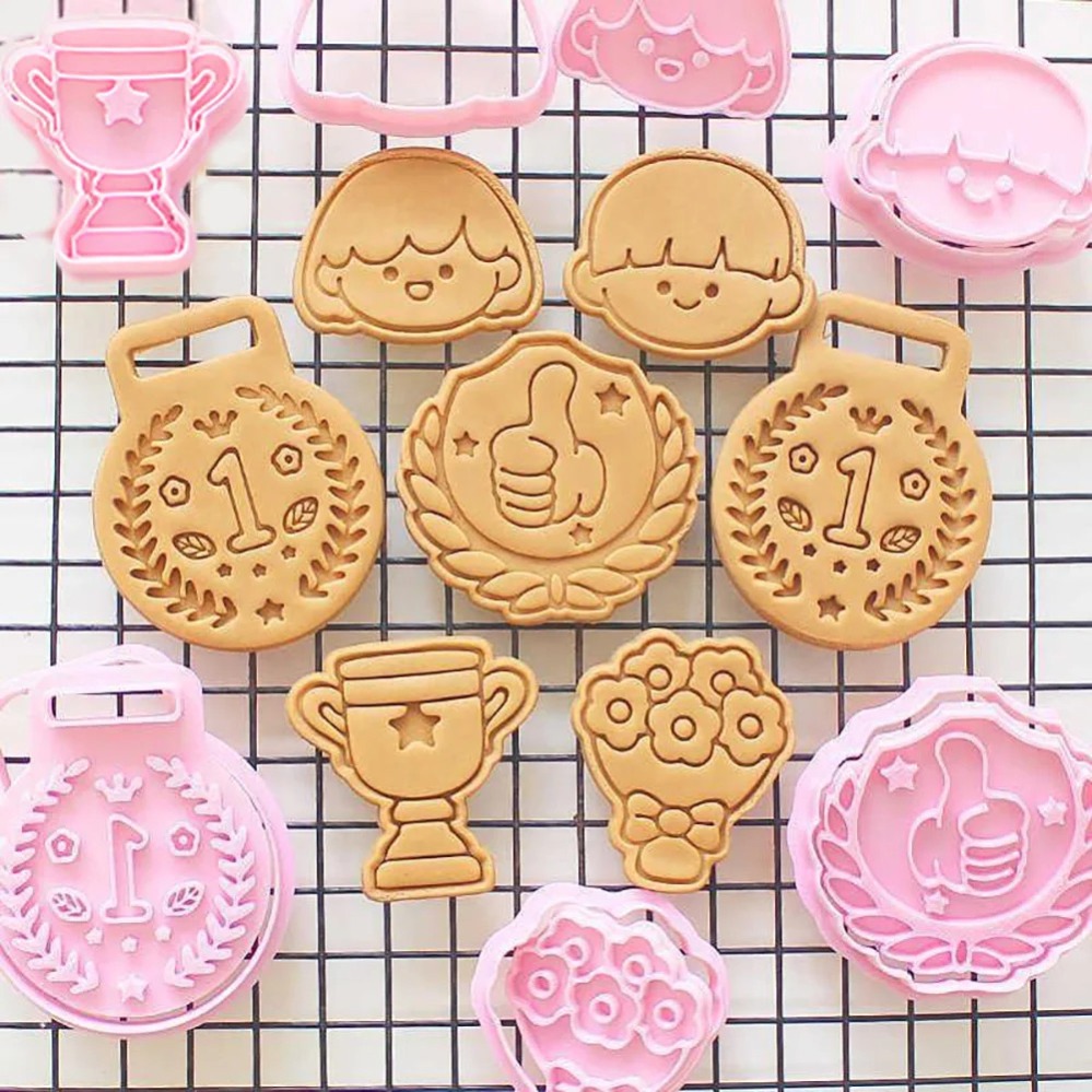 Medals Trophies Cookie Cutters - Kitchen Baking Supplies 评论和价格